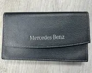 NEW MERCEDES BENZ Owners Manual LEATHER CASE POUCH FOLDER DOC HOLDER