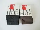 Hue tights Ultimate opaque control top 2 Pair~Size 1~ Black/Espresso 40 Denier