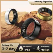 LA380 Smart Ring Health Tracker IP65 Waterproof Monitor Heart Rate Fitness rtk