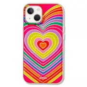 Sonix Rainbow Hearts Apple iPhone 14 Plus Case with MagSafe