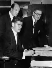 Soccer - Ray Crawford Signing for Wolverhampton Wanderers 1963 OLD PHOTO