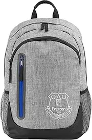 FOCO Officially Licensed Everton FC Grey Football Backpack, Everton Fc