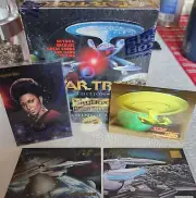 1993 Skybox Star Trek Master Series With 4 Card Lot (See Desc. for Details)