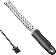 Lemon Zester Cheese Grater 304 Grade Zester for Citrus Chocolate Parmesan Vegetables (Heart-Shaped)