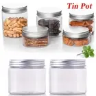 30-250ML New Storage Lip Balm Aluminum Cap Tin Pot Empty Jar Container