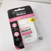 NEW Johnson & Johnson Reach Gentle Gum Care Soft woven dental Floss Cinnamon