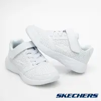 在飛比找蝦皮購物優惠-【二手】【SKECHERS】男童 學生白鞋 白布鞋(18公分