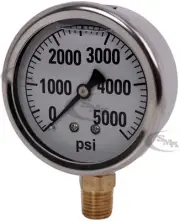 5000 PSI Pressure Gauge Liquid Filled 920-GG5000