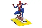 Marvel Gallery: Spider-Man on Taxi PlayStation 4 Version PVC Figure, Multicolor, 9 inches
