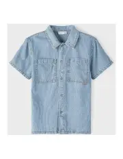[Name It] Stripe Shirt in Denim