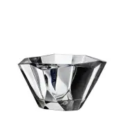 Orrefors 6569212 Precious 6-1/4-Inch Faceted Crystal Bowl, Clear