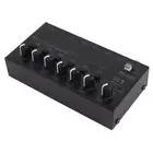 Compact Mini Stereo Line Mixer For Small Clubs Bar Sound Mixers EO