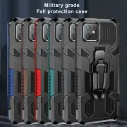 For iPhone 12 Mini Silicone Kickstand Case Rugged Shockproof