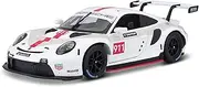 Bburago 18-28013 Porsche 911 RSR GT (2020) 1:24 Scale Model Car, White