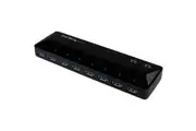 StarTech.com USB Hub - USB 3.0 - External - Black - 10 Total USB Port(s) - 10 USB 3.0 Port(s) - PC
