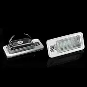 DEMULAX 2Pcs Error Free License Number Plate Light Lamps Canbus, for A6 4F RS6 C6 A4 B6 B7 S4 RS4 A3 8P Q7 4L A5 8F A8 4H S8 D4 Car Number Plate Light