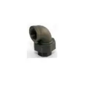 Jefferson Union 005-0930 1-1/2" Blk MI 250# Union Ell NPT