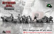 WW2 Australian Pacific Short 25pdr Artillery | Battlecat 28mm Historical Wargami