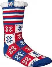 Western Bulldogs AFL Footy Sherpa Fleece Socks
