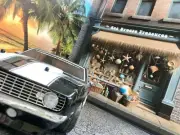 Full RC 1/10 Scale Garage Wall Decal Sticker Diorama - Sunset Beach