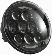 Motorcycle Headlight Motorcycles LED Headlight 85W with DRL 5-3/4" Projector Round Headlamp For Harley For Sportster 1200 883 For Street 500 750 FXDB For Dyna