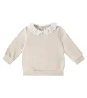 [Chloe Kids] Chloé Kids Baby cotton jersey sweatshirt M 24 beige