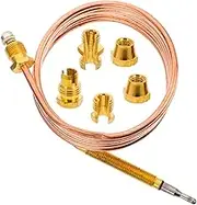 Alipis 1 Set Thermocouple Sensor for Appliances Probe Replacement for Water and Fireplaces High Precision Temperature Regulation Compatible with Various Stoves