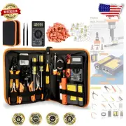High-Performance RJ45 Crimping Tool & Tester Set - Essential Networking Tools