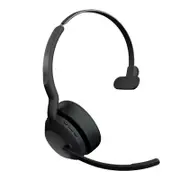 Jabra Evolve2 55, USB A, UC, Mono, Active Noise Cancellation (ANC), Link 380 Bluetooth Adapter ,30m Wireless Range