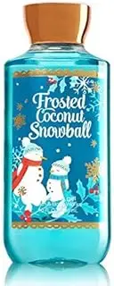Bath and Body Works Frosted Coconut Snowball Shower Gel Body Wash 10 Ounce Full Size