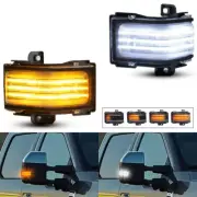 Switchback Sequential Tow Mirror Turn Signal Light For 2017-2022 Ford F250 F350 (for: Ford)