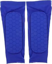 [WHAMVOX] Soccer Shin Guards Sleeves Grip Sports Socks for Men Non-Slip Comfortable