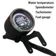 Speedometer Tachometer Gauge Universal LCD Digital Backlight MPH KM/H Motorcycle