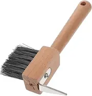 SUPVOX Horse Hoof Brush Cattle Hoof Trimmer Metal Horseshoe Cleaning Tool Equestrian Supply