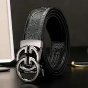 2022 Men Belts Luxury Brand Famous Genuine Leather Male Belts for Women High Quality Designers Double G Buckle Dress Strap Type 8 95CM
