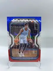 2020-21 Panini Prizm Jaren Jackson Jr. Red White Blue Prizm #126 Grizzlies