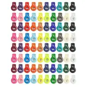 Plastic Cord Locks for Drawstrings, 80 Pcs Baseball Glove Locks DIY Cord Lock...