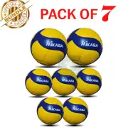Mikasa V200W Volleyball 2019 FIVB Official Size 5 Indoor Outdoor - Pack of 7
