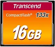 TRANSCEND INFORMATION Flash Memory Card 16 GB Compactflash Card 3.3/5 V ATA 21.5MB/S New