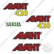 Fits Avant 420 Decal Kit Mini Loader - 7 YEAR OUTDOOR 3M VINYL!