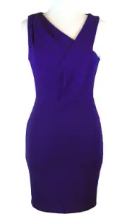 NWT Women's size 8-10 violet stretchy fitted short cocktail dress by Cooper St