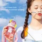 400ml/550ml Water Jug Scratch-proof Widely Applied Cartoon Print Bpa Free Water