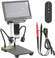 Lab Microscope Slides Zoom 7 inch 1080P 16MP LCD Video Digital Soldering Jewelry Watch Electronic Microscope Magnifier HDMI TF USB Microscope Parts