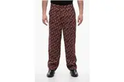 Viktor & Rolf Floral Patterned Pajama Pants with Drawstring