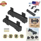 Adjustable Heavy Duty Slide Gate Lock - 2 Pack for Security & Privacy Solutions