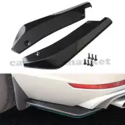 Gloss Black For E90/F30 F10 G30 Rear Bumper Diffuser Splitter Canards Spoiler ` (for: BMW)