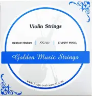 Violin Strings Full Set Medium Tension for Beginner 1/2 Scale (1/2)