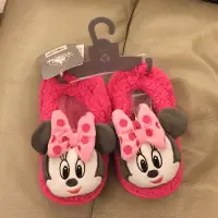 在飛比找蝦皮購物優惠-Disney store~迪士尼商店 米妮兒童拖鞋