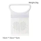 Stainless Steel Onion Holder Slicer Prongs Cutter Chopper Vegetable and Meat Cut