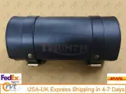 Brand New Vintage Pure Customized Genuine Leather Tool Roll Bag Fits Triumph